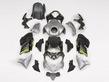Kawasaki Z900 Motorrad Verkleidung 2020-2024 - Schwarz Silber