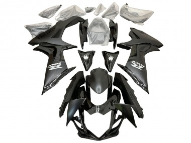 Suzuki GSXR 600/750 Motorrad Verkleidung 2011-2024 - Matt Schwarz