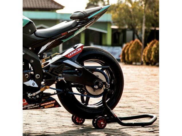 Yamaha YZF R6 Motorrad Verkleidung 2008-2016 - Hellgrun Weiss Schwarz Petronas