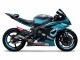Yamaha YZF R6 Motorrad Verkleidung 2008-2016 - Hellgrun Weiss Schwarz Petronas