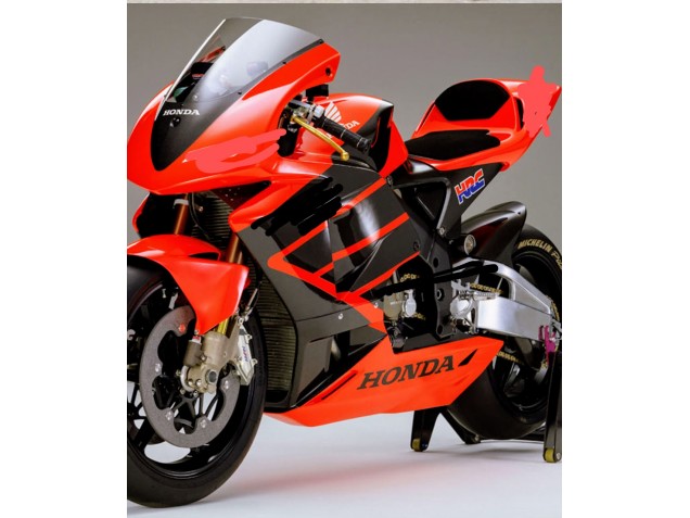 Honda CBR600RR Motorrad Verkleidung 2003-2004 - Rot Glanzendes Schwarz