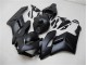 Matt Schwarz 04-05 Honda CBR1000RR Motorrad Verkleidung Matt Schwarz 04-05 Honda CBR1000RR Motorrad Verkleidung