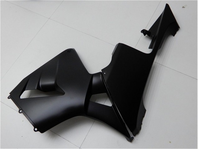 Matt Schwarz 05-06 Honda CBR600RR Motorrad Verkleidung & Plastik Matt Schwarz 05-06 Honda CBR600RR Motorrad Verkleidung & Plastik
