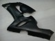 Matt Schwarz 05-06 Kawasaki ZX6R Motorrad Verkleidung Matt Schwarz 05-06 Kawasaki ZX6R Motorrad Verkleidung