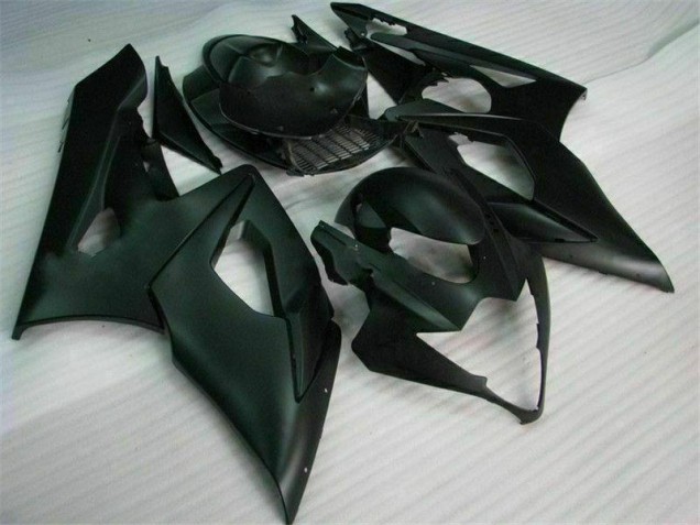 Matt Schwarz 05-06 Suzuki GSXR 1000 Motorrad Verkleidung Matt Schwarz 05-06 Suzuki GSXR 1000 Motorrad Verkleidung