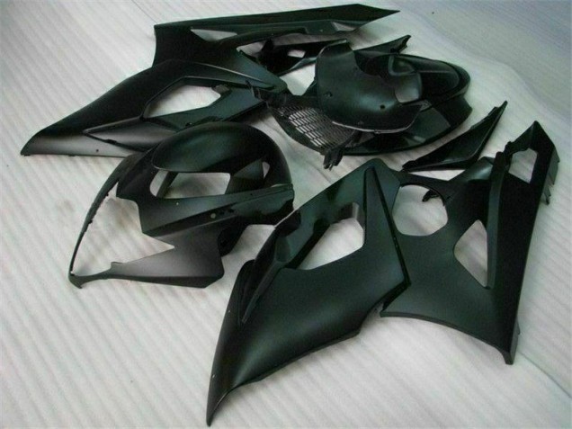 Matt Schwarz 05-06 Suzuki GSXR 1000 Motorrad Verkleidung Matt Schwarz 05-06 Suzuki GSXR 1000 Motorrad Verkleidung