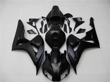 Matt Schwarz 06-07 Honda CBR1000RR Motorrad Verkleidung