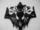 Matt Schwarz 06-07 Honda CBR1000RR Motorrad Verkleidung Matt Schwarz 06-07 Honda CBR1000RR Motorrad Verkleidung