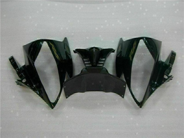 Matt Schwarz 06-07 Yamaha YZF R6 Motorrad Verkleidung Matt Schwarz 06-07 Yamaha YZF R6 Motorrad Verkleidung