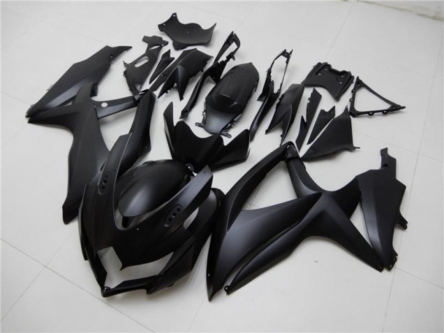 Matt Schwarz 08-10 Suzuki GSXR 600/750 Motorrad Verkleidung Matt Schwarz 08-10 Suzuki GSXR 600/750 Motorrad Verkleidung