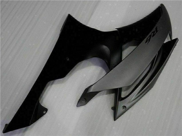 Matt Schwarz 08-16 Yamaha YZF R6 Motorrad Vollverkleidung Matt Schwarz 08-16 Yamaha YZF R6 Motorrad Vollverkleidung