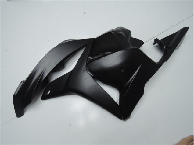 Matt Schwarz 09-12 Honda CBR600RR Motorrad Verkleidung Matt Schwarz 09-12 Honda CBR600RR Motorrad Verkleidung