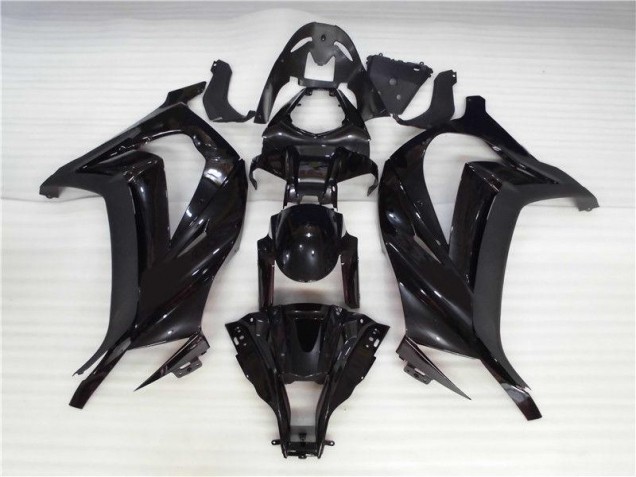 Matt Schwarz 11-15 Kawasaki ZX10R Motorrad Verkleidung Matt Schwarz 11-15 Kawasaki ZX10R Motorrad Verkleidung
