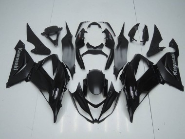 Matt Schwarz 13-18 Kawasaki ZX6R Motorrad Verkleidung