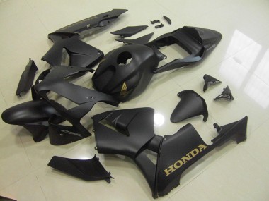 Matt Schwarz Gold 03-04 Honda CBR600RR Motorrad Verkleidung