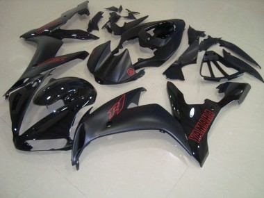 Matt Schwarz Rot 04-06 Yamaha YZF R1 Motorrad Verkleidung