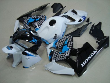 Matt Schwarz mit rotem Aufkleber 05-06 Honda CBR600RR Motorrad Verkleidung
