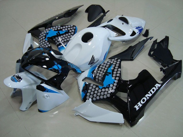 Matt Schwarz mit rotem Aufkleber 05-06 Honda CBR600RR Motorrad Verkleidung Matt Schwarz mit rotem Aufkleber 05-06 Honda CBR600RR Motorrad Verkleidung