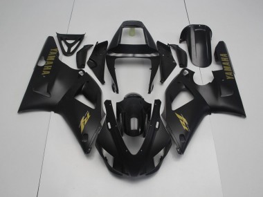 Matt Schwarzgelb 98-99 Yamaha YZF R1 Motorrad Verkleidung