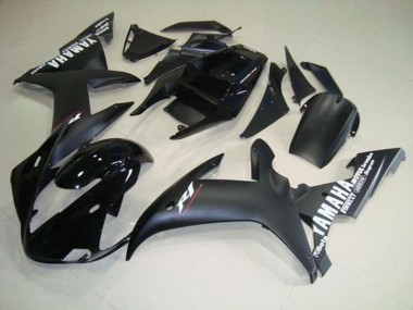 Matt Schwarzweiß 02-03 Yamaha YZF R1 Motorrad Verkleidung