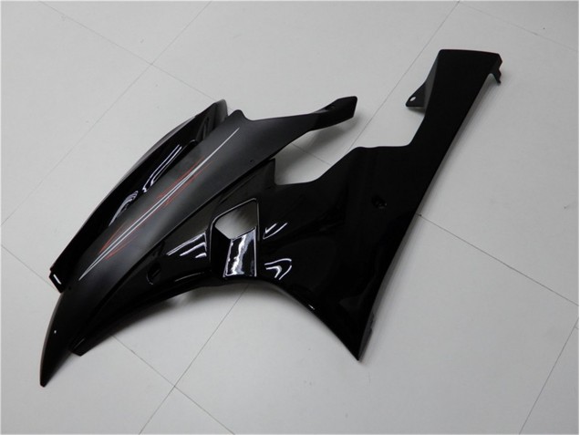 Matt schwarz glänzend 06-07 Yamaha YZF R6 Motorrad Verkleidung Matt schwarz glänzend 06-07 Yamaha YZF R6 Motorrad Verkleidung