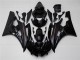 Matt schwarz glänzend 06-07 Yamaha YZF R6 Motorrad Verkleidung Matt schwarz glänzend 06-07 Yamaha YZF R6 Motorrad Verkleidung