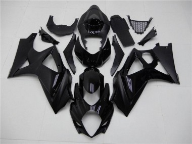 Matt schwarz glänzend 07-08 Suzuki GSXR 1000 Motorrad Verkleidung