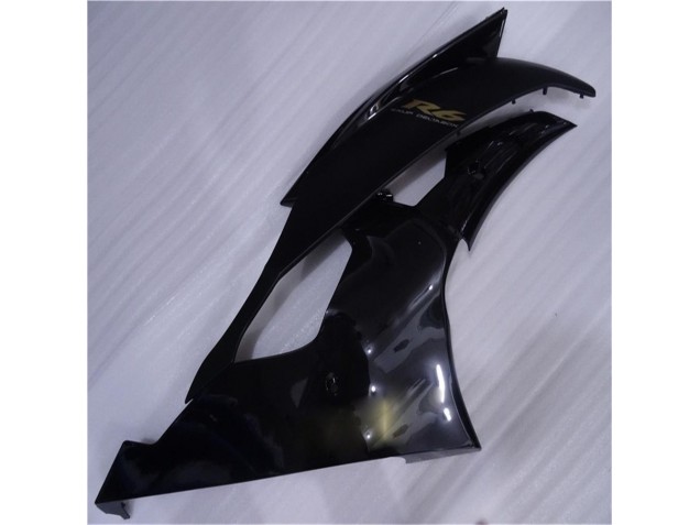 Matt schwarz glänzend 08-16 Yamaha YZF R6 Motorrad Verkleidung Matt schwarz glänzend 08-16 Yamaha YZF R6 Motorrad Verkleidung