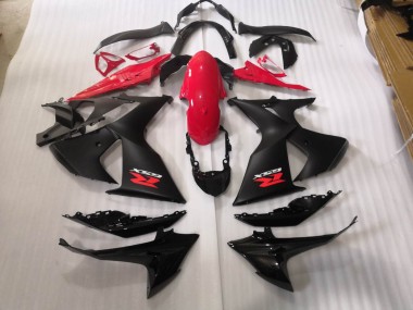 Matt schwarz glänzend 09-16 Suzuki GSXR 1000 Motorrad Verkleidung
