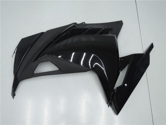 Matt schwarz glänzend 13-16 Kawasaki EX300 Motorrad Verkleidung Matt schwarz glänzend 13-16 Kawasaki EX300 Motorrad Verkleidung