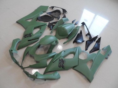 Mattes Armee grün 05-06 Suzuki GSXR 1000 Motorrad Verkleidung