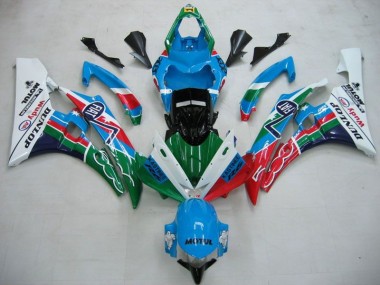 Mehrfarbig 06-07 Yamaha YZF R6 Motorrad Verkleidung
