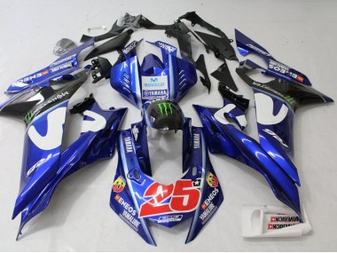 Movistar 17-21 Yamaha YZF R6 Motorrad Verkleidung