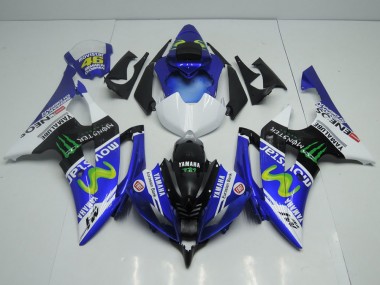 Neu Movistar 08-16 Yamaha YZF R6 Motorrad Verkleidung