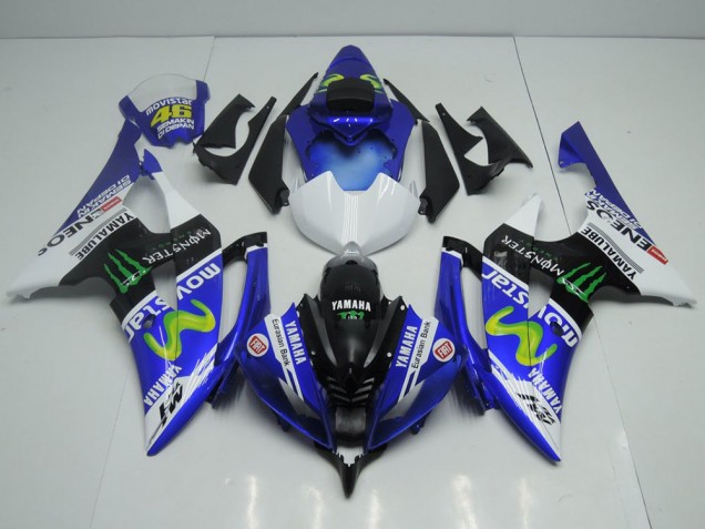 Neu Movistar 08-16 Yamaha YZF R6 Motorrad Verkleidung Neu Movistar 08-16 Yamaha YZF R6 Motorrad Verkleidung