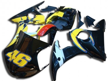 Nummer 46 03-05 Yamaha YZF R6 Motorrad Verkleidung