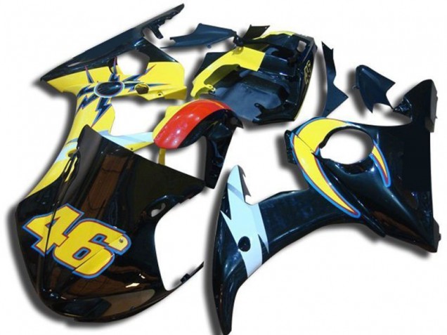 Nummer 46 03-05 Yamaha YZF R6 Motorrad Verkleidung Nummer 46 03-05 Yamaha YZF R6 Motorrad Verkleidung