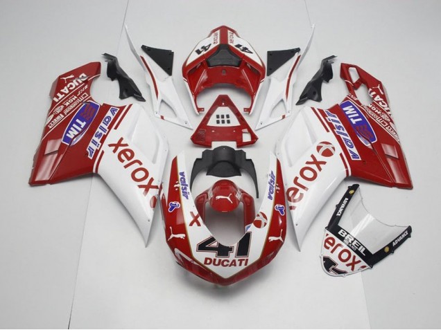 OEM Stil Xerox mit 41 07-14 Ducati 848 1098 1198 Motorrad Verkleidung OEM Stil Xerox mit 41 07-14 Ducati 848 1098 1198 Motorrad Verkleidung