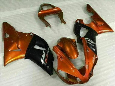 Orange 00-01 Yamaha YZF R1 Motorrad Verkleidungen