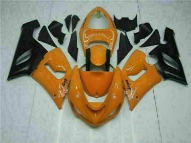 Orange 05-06 Kawasaki ZX6R Motorrad Verkleidung