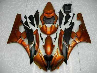 Orange 06-07 Yamaha YZF R6 Motorrad Verkleidung