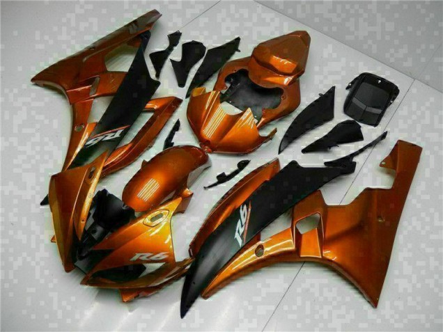 Orange 06-07 Yamaha YZF R6 Motorrad Verkleidung Orange 06-07 Yamaha YZF R6 Motorrad Verkleidung