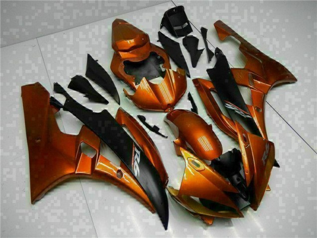 Orange 06-07 Yamaha YZF R6 Motorrad Verkleidung Orange 06-07 Yamaha YZF R6 Motorrad Verkleidung