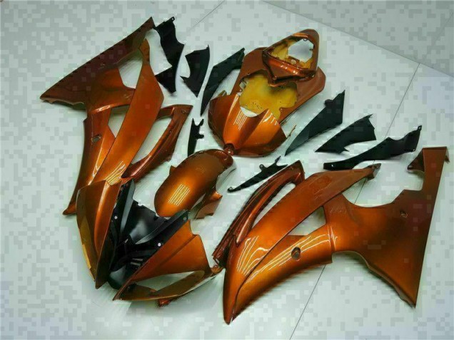 Orange 08-16 Yamaha YZF R6 Motorrad Verkleidung Orange 08-16 Yamaha YZF R6 Motorrad Verkleidung