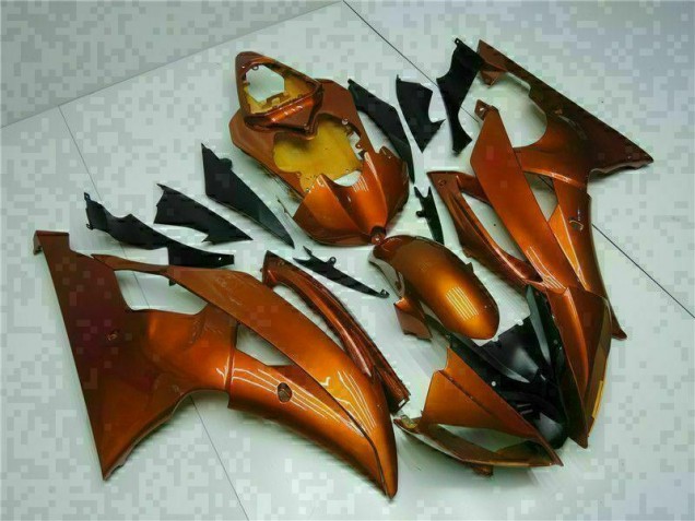 Orange 08-16 Yamaha YZF R6 Motorrad Verkleidung Orange 08-16 Yamaha YZF R6 Motorrad Verkleidung