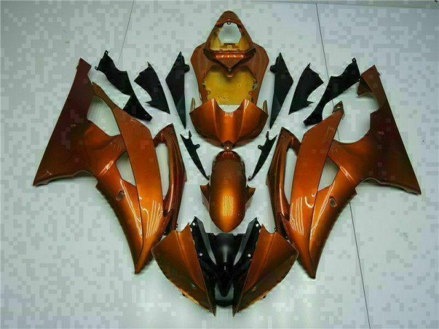 Orange 08-16 Yamaha YZF R6 Motorrad Verkleidung Orange 08-16 Yamaha YZF R6 Motorrad Verkleidung