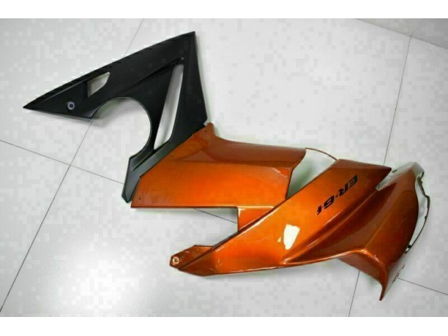 Orange 09-11 Kawasaki EX650 Motorrad Verkleidung Orange 09-11 Kawasaki EX650 Motorrad Verkleidung