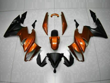 Orange 09-11 Kawasaki EX650 Motorrad Verkleidung