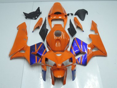 Orange Blau 05-06 Honda CBR600RR Motorrad Verkleidung