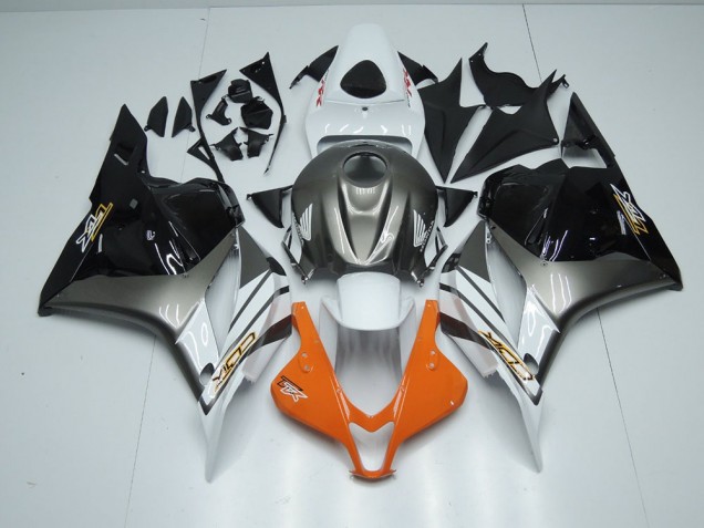 Orange Grau Schwarz 09-12 Honda CBR600RR Motorrad Verkleidung Orange Grau Schwarz 09-12 Honda CBR600RR Motorrad Verkleidung